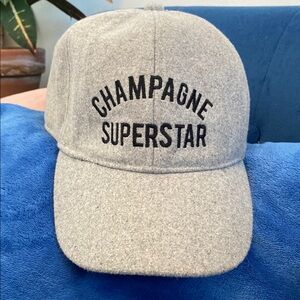 Express Gray Champagne Superstar Hat